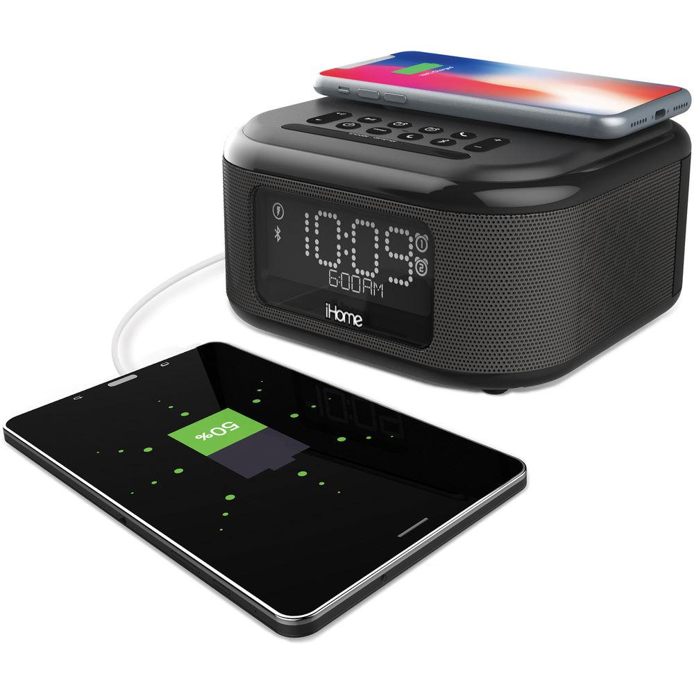 iHome iBTW23 Dual-Alarm Bluetooth Clock