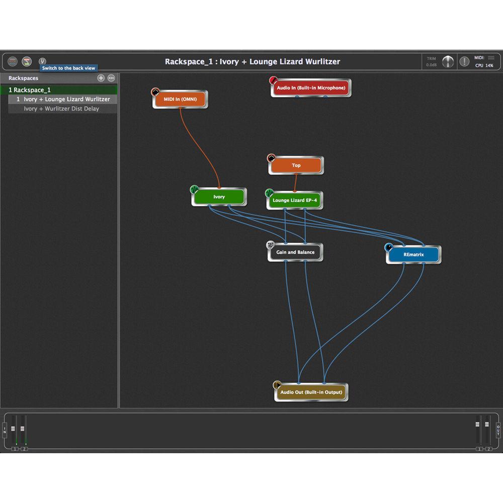 ILIO Gig Performer 2 Bundle - Live Performance Host for Plug-Ins Software
