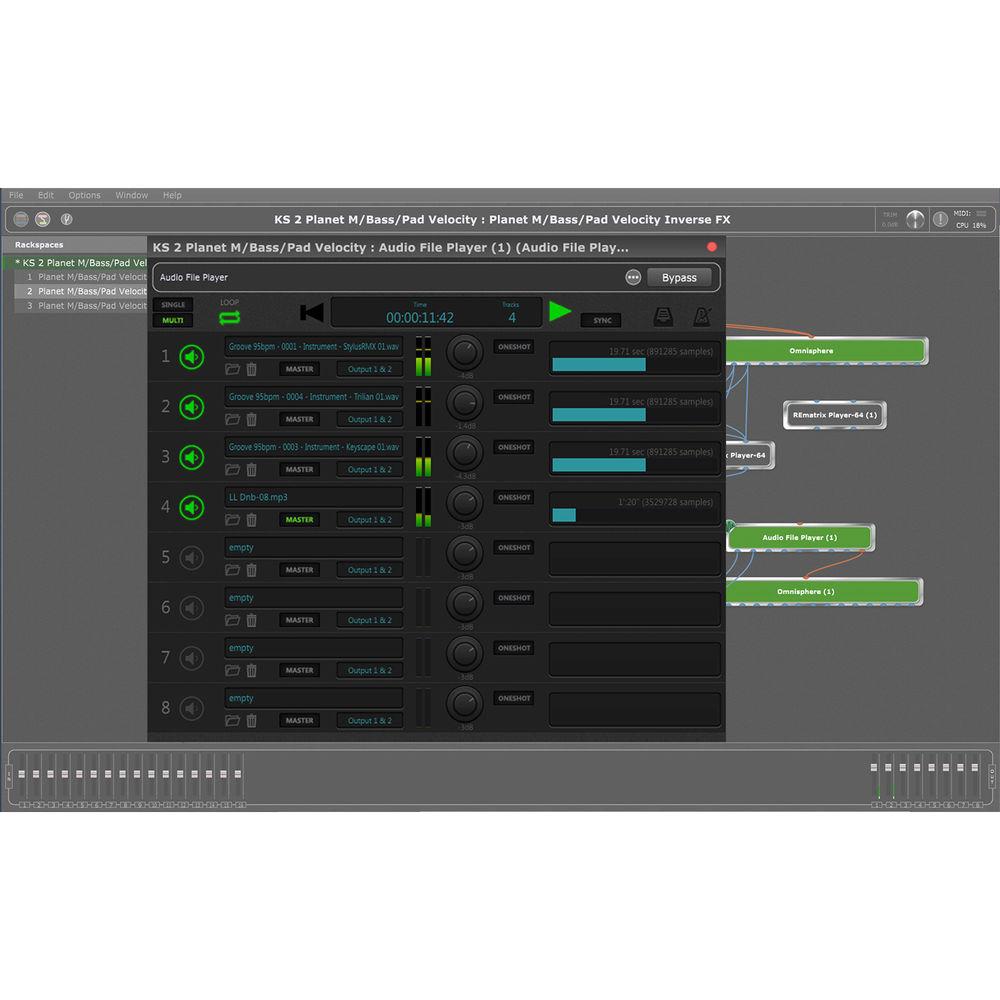 ILIO Gig Performer 2 Bundle - Live Performance Host for Plug-Ins Software