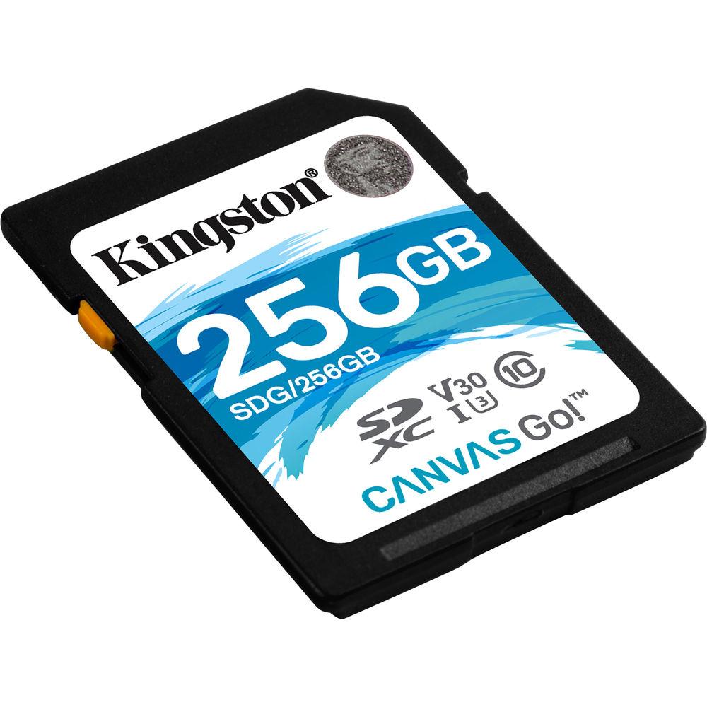 Kingston 256GB Canvas Go! UHS-I SDXC Memory Card