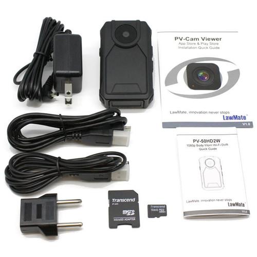 KJB Security Products DVR550W 1080p Wi-Fi Body Camera