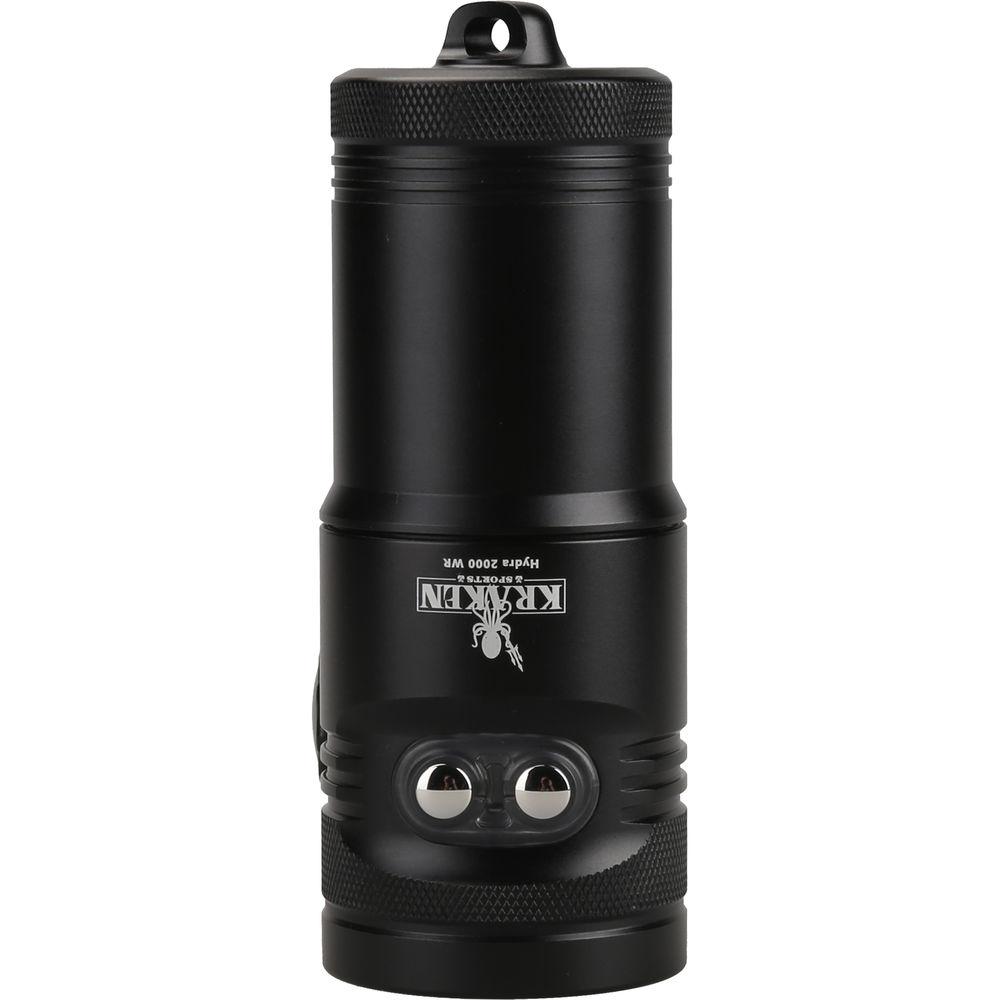 Kraken Sports Hydra 2000 WR Underwater Video Light