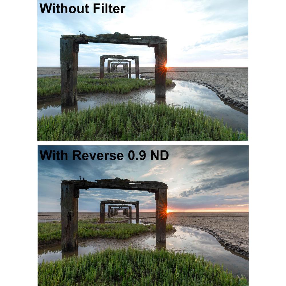 LEE Filters 75 x 90mm Seven5 Reverse-Graduated 0.9 Filter