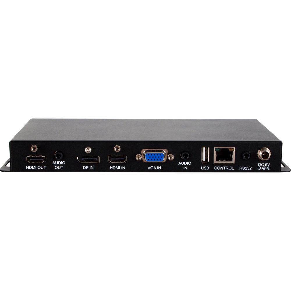 Link Bridge HDMI 2.0 Scaler with HDMI DisplayPort VGA Input