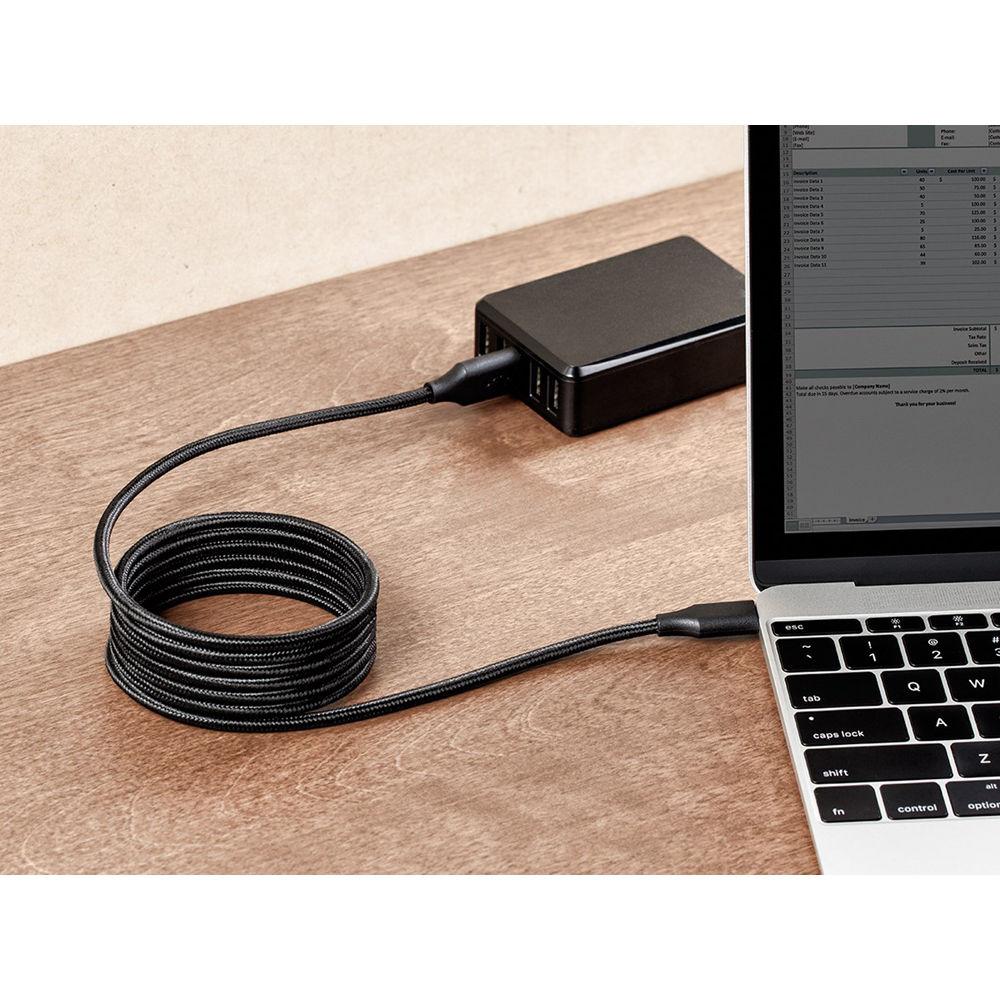 Monoprice USB 2.0 Type-C Male to Type-A Male Palette Series Cable