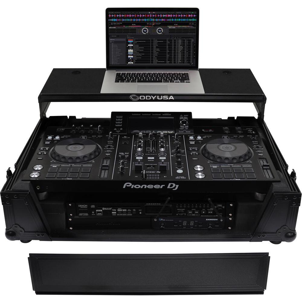 Odyssey Innovative Designs Black Label Glide Style Series Case for Pioneer XDJ-RX XDJ-RX2 DJ Controller