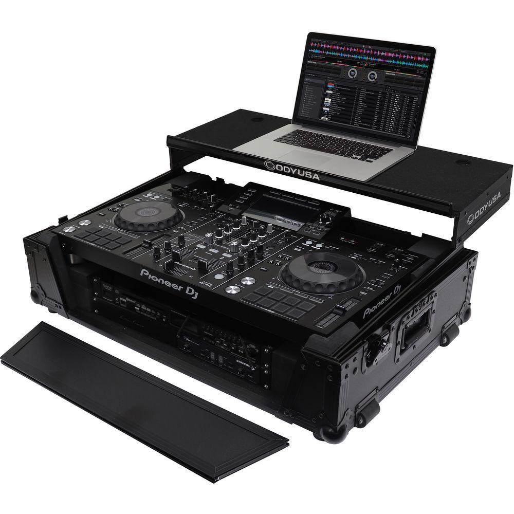 Odyssey Innovative Designs Black Label Glide Style Series Case for Pioneer XDJ-RX XDJ-RX2 DJ Controller