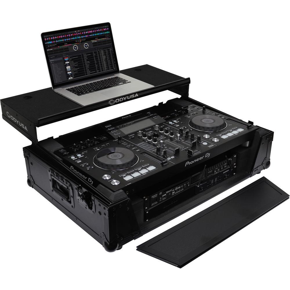 Odyssey Innovative Designs Black Label Glide Style Series Case for Pioneer XDJ-RX XDJ-RX2 DJ Controller