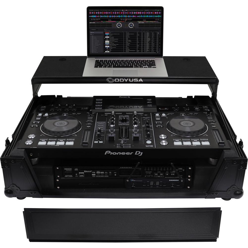 Odyssey Innovative Designs Black Label Glide Style Series Case for Pioneer XDJ-RX XDJ-RX2 DJ Controller