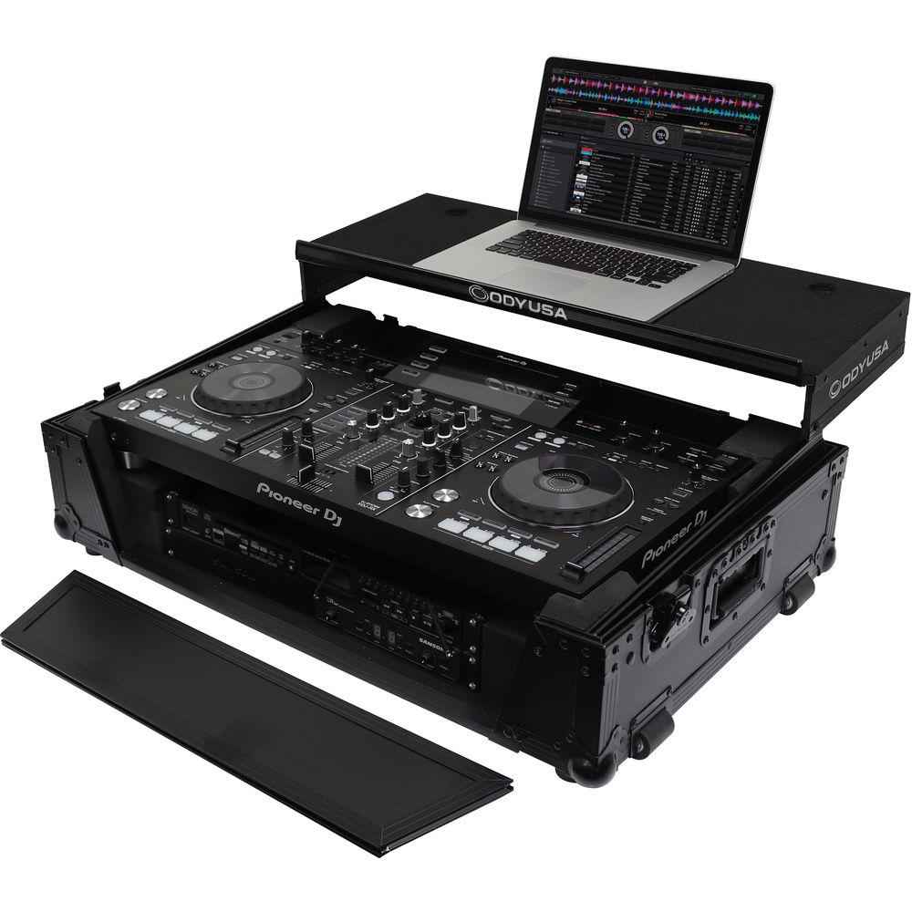 Odyssey Innovative Designs Black Label Glide Style Series Case for Pioneer XDJ-RX XDJ-RX2 DJ Controller