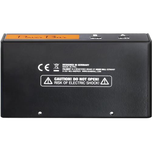 Palmer PWT08 8-Output Universal 9V Pedalboard Power Supply