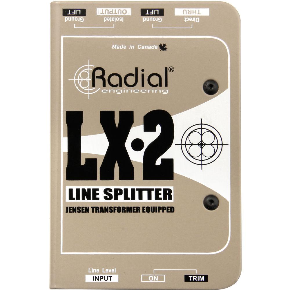 Radial Engineering LX-2 Passive Line Splitter and Attenuator