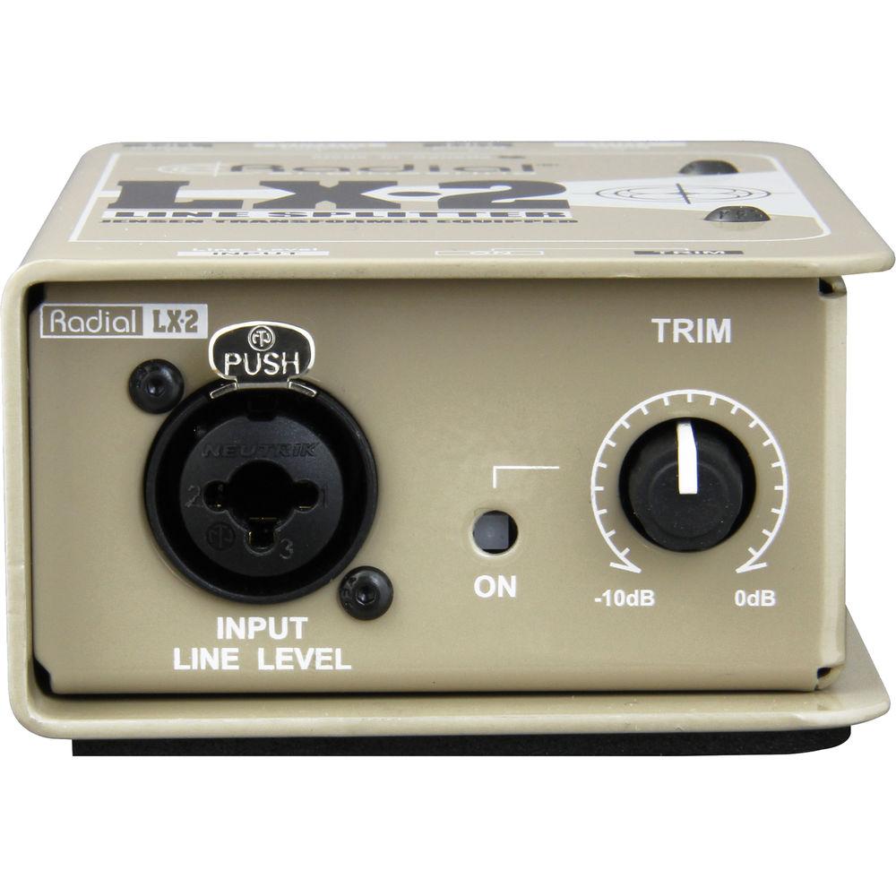 Radial Engineering LX-2 Passive Line Splitter and Attenuator