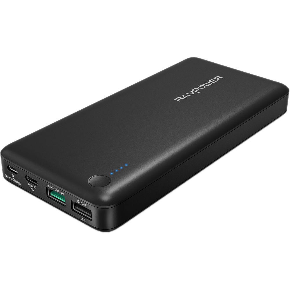 RAVPower 20,100mAh Turbo Portable Battery Pack
