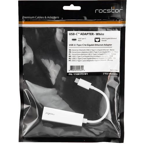 Rocstor USB-C to Gigabit Network Adapter