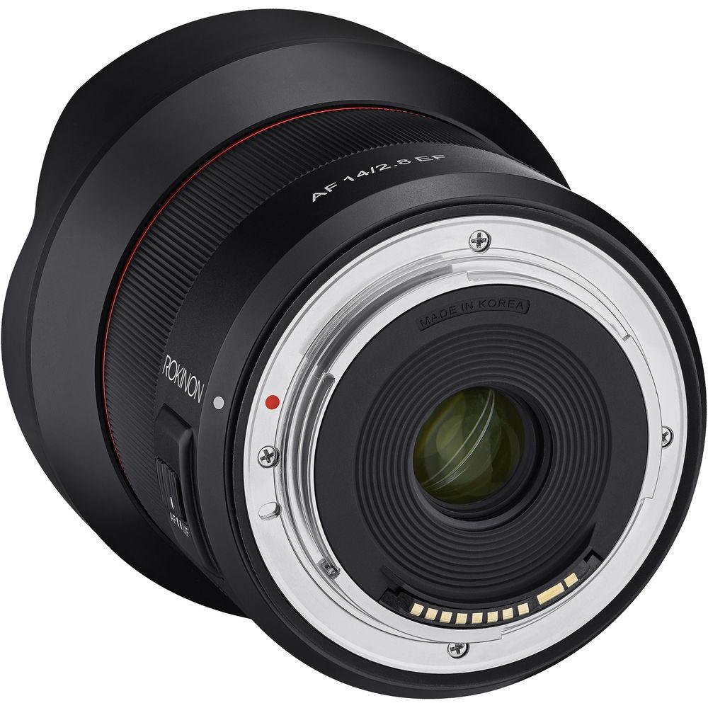 Rokinon AF 14mm f 2.8 Lens for Canon EF