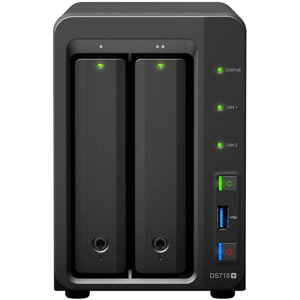 Synology DiskStation DS718 2-Bay NAS Enclosure