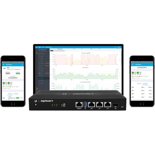 Ubiquiti Networks ER-4 4-Port EdgeRouter with EdgeMAX Technology, Ubiquiti, Networks, ER-4, 4-Port, EdgeRouter, with, EdgeMAX, Technology