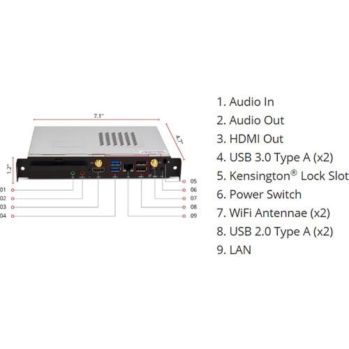 ViewSonic PC Module with OPS for IFP00 Series ViewBoard Display