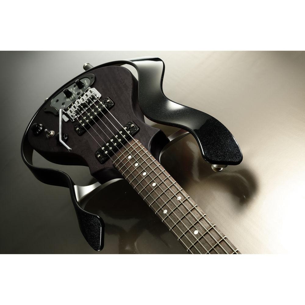 VOX Black Frame Electric Guitar with Semi-Gloss Red Body