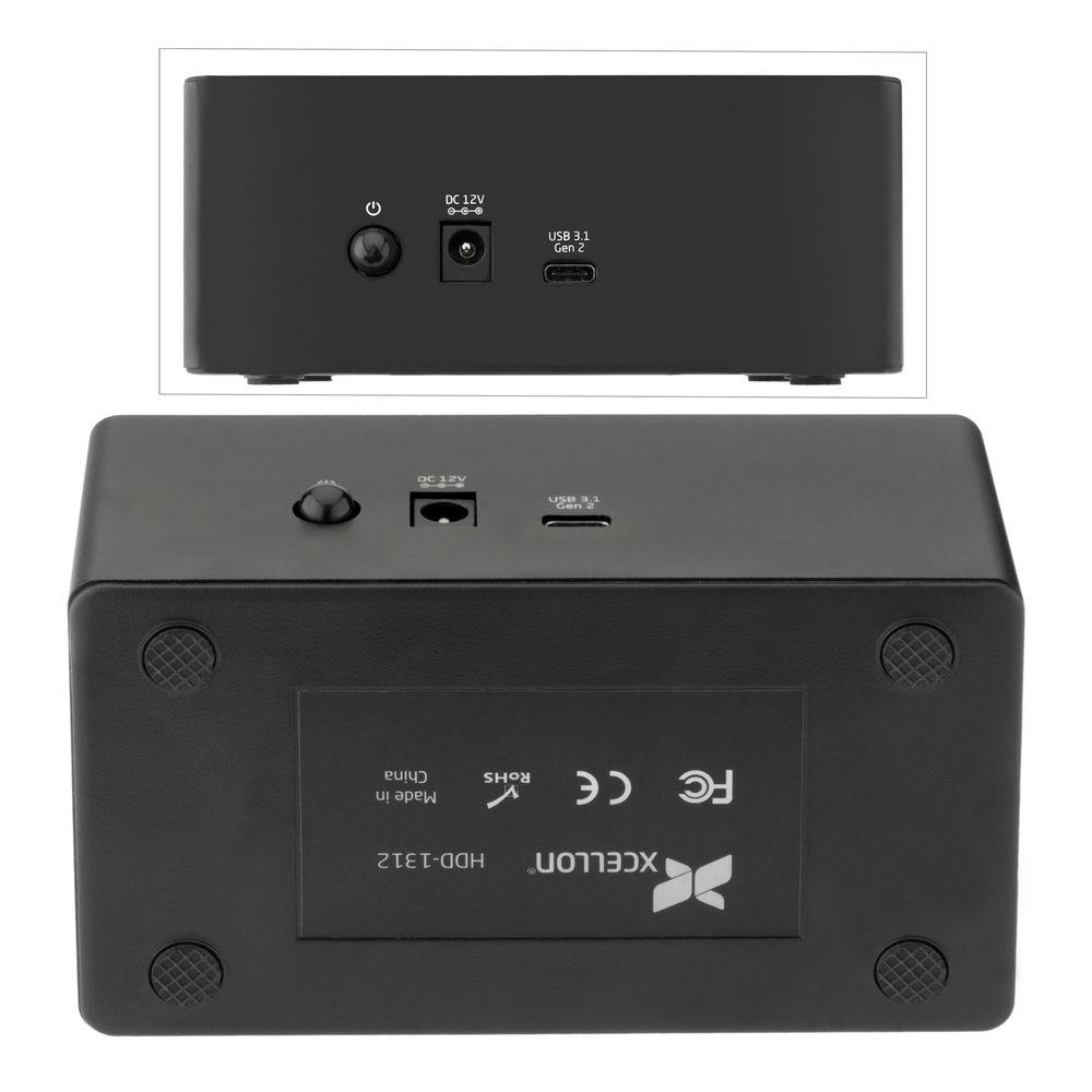 Xcellon HDD-1312 USB 3.1 Gen 2 Hard Drive Dock