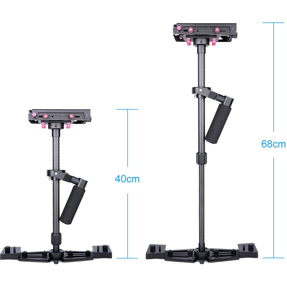 YELANGU Pro Handheld Carbon Fiber Camera Stabilizer for DSLR