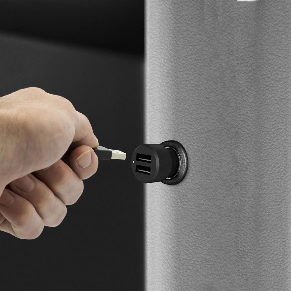 Bracketron EZCharge Dual 3.4A USB Charger