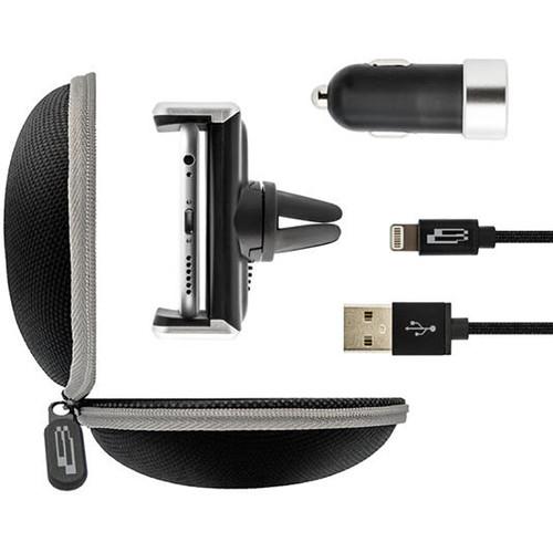 Bracketron Roadtripper Travel Pack Kit with Lightning Cable