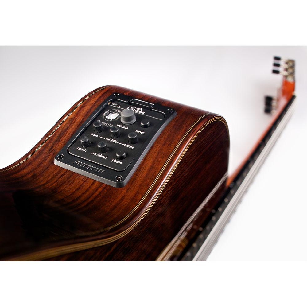 Cordoba 12 Rose Fusion Series Nylon-String Acoustic Electric Guitar