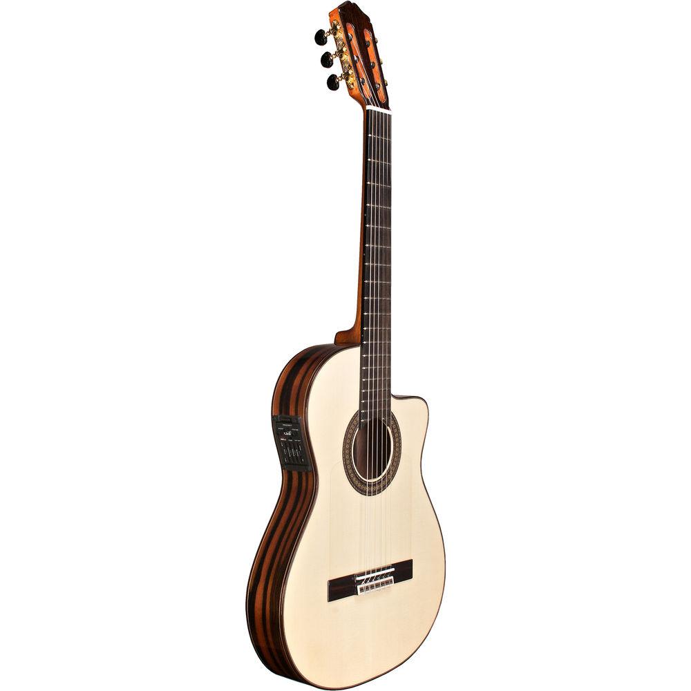 Cordoba 55FCE Negra Limited España Series Hybrid Classical Electric Guitar