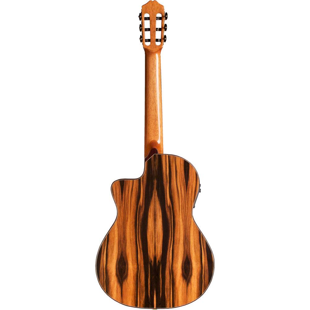 Cordoba 55FCE Negra Limited España Series Hybrid Classical Electric Guitar