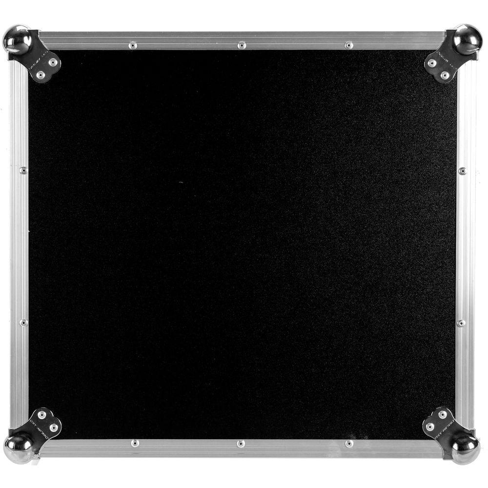 DeeJay LED Flight Road Case for 10 RU Mix Rack 16 RU Space Vertical Rack System with Full AC