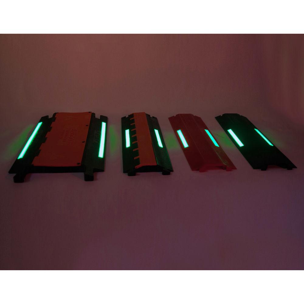 Elasco Products 5-Channel Glow-in-the-Dark Button Down Lid Cable Protector