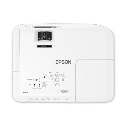 Epson PowerLite Home Cinema 760 WXGA 3LCD Home Theater Projector