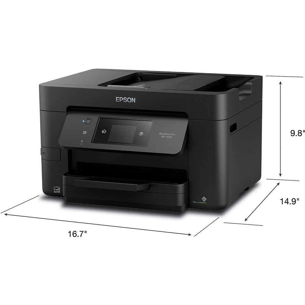 Epson WorkForce Pro WF-3720 All-in-One Inkjet Printer