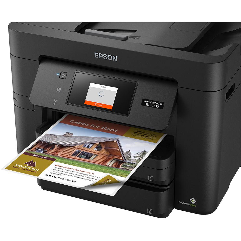 Epson WorkForce Pro WF-4730 All-in-One Inkjet Printer