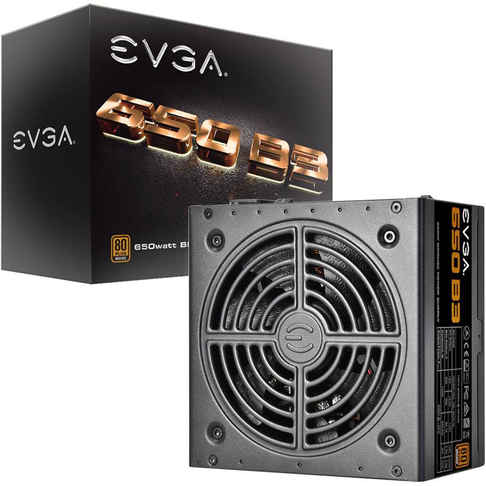 EVGA 650 B3 650W 80-Plus Bronze Fully-Modular Power Supply