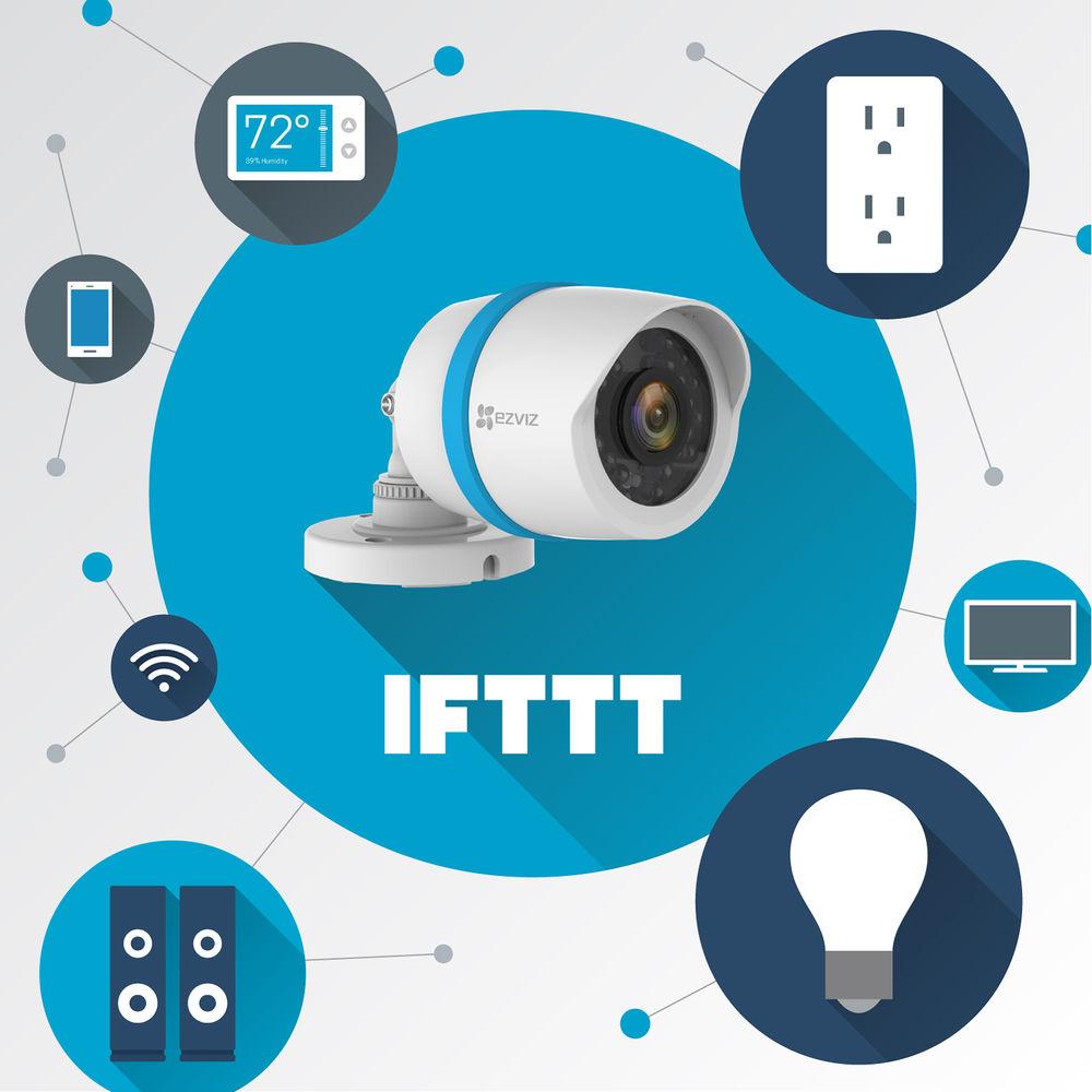 ezviz BN-1844A2 8-Channel 4MP NVR with 2TB HDD and 4 4MP Outdoor Network Bullet Cameras Kit