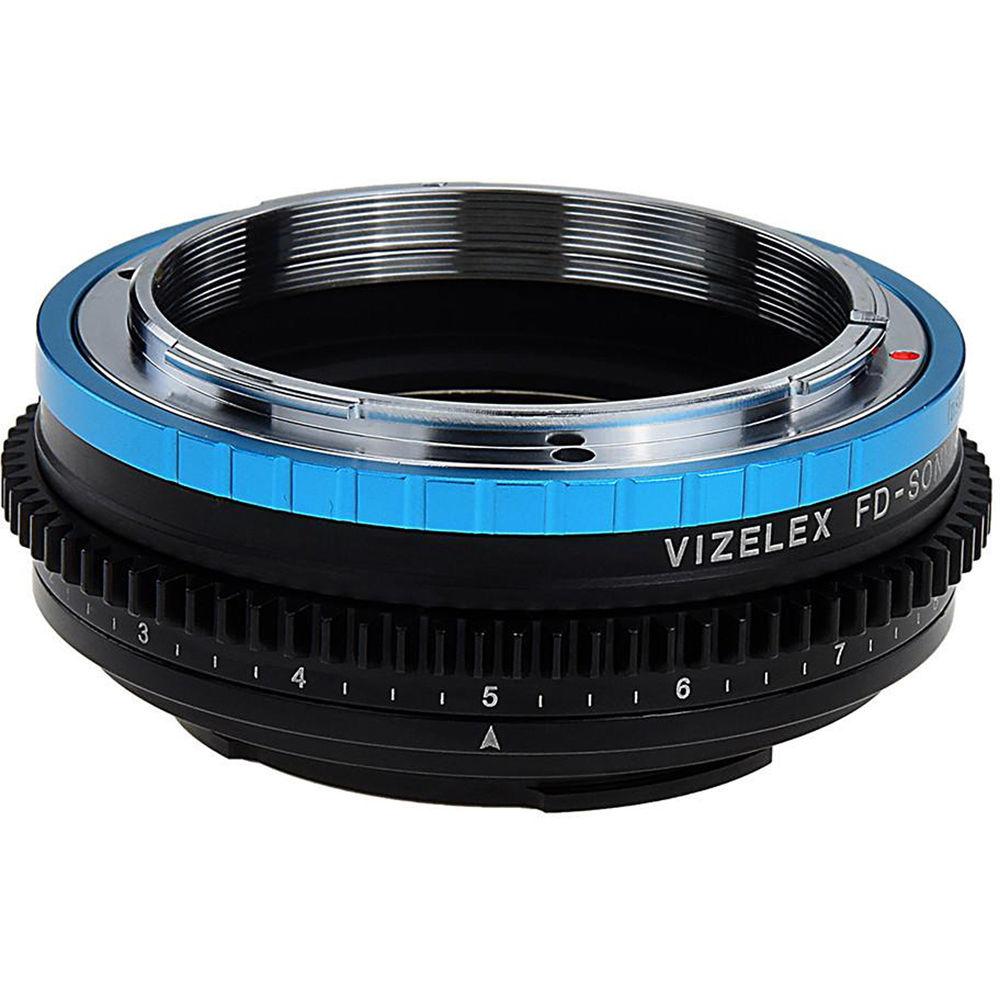 FotodioX Canon FD Lens to Sony E-Mount Camera Vizelex Polar Throttle Adapter
