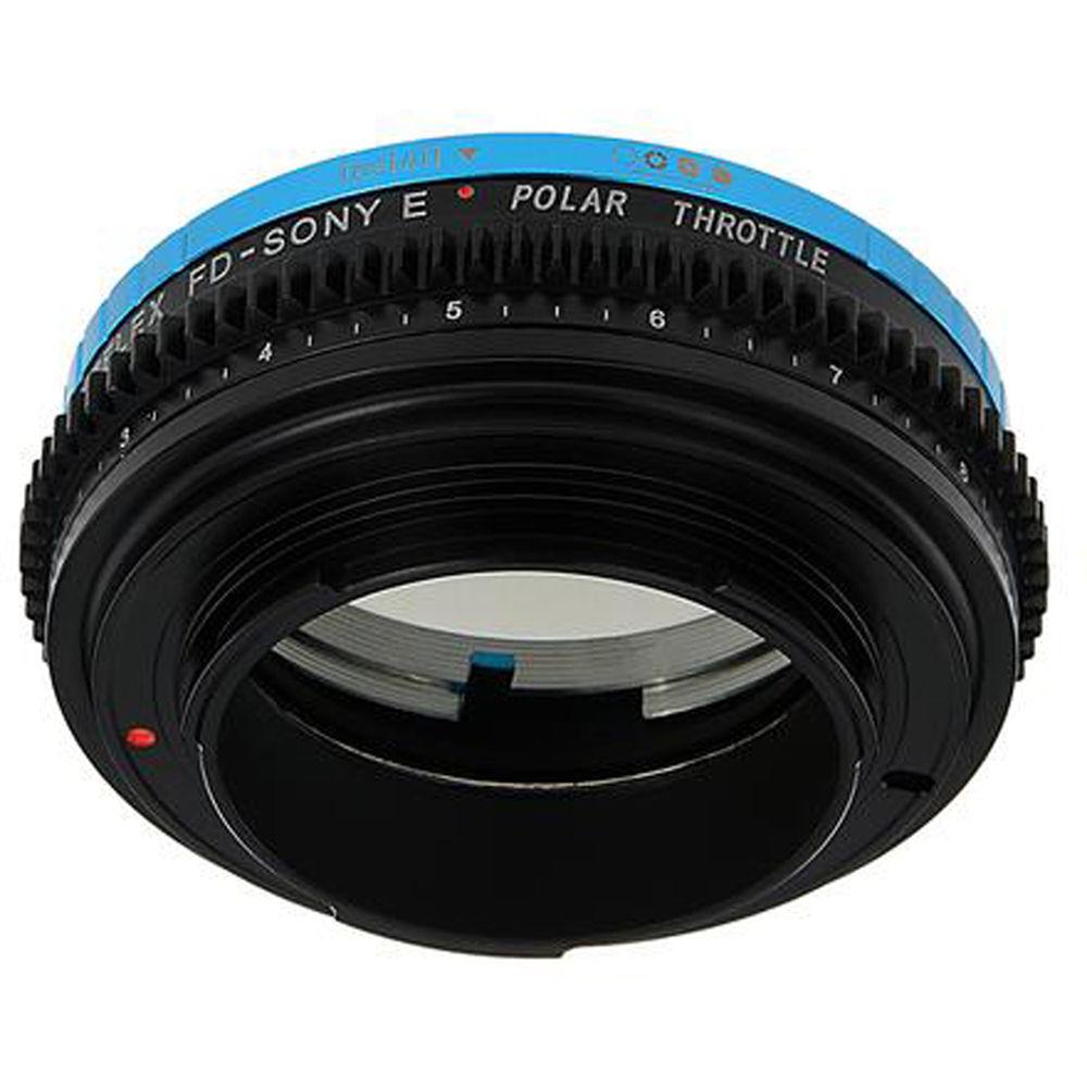 FotodioX Canon FD Lens to Sony E-Mount Camera Vizelex Polar Throttle Adapter