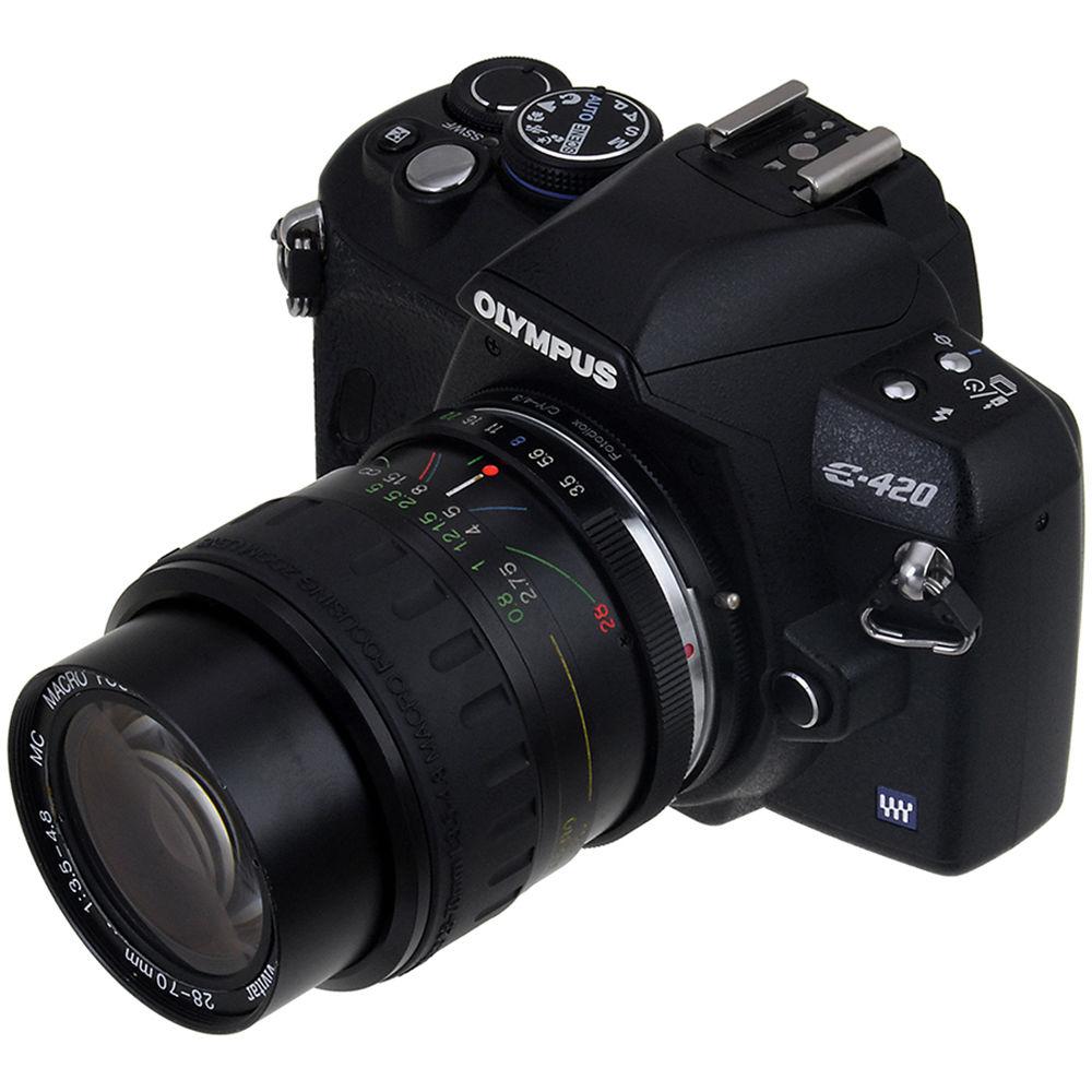 FotodioX Mount Adapter for Contax Yashica Lens to Olympus 4 3-Mount Camera