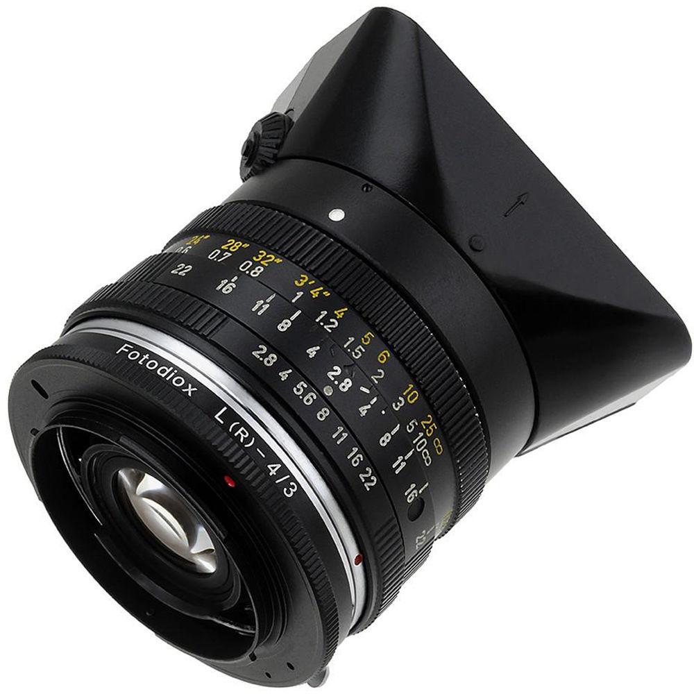FotodioX Mount Adapter for Leica R-Mount Lens to 4 3-Mount Camera