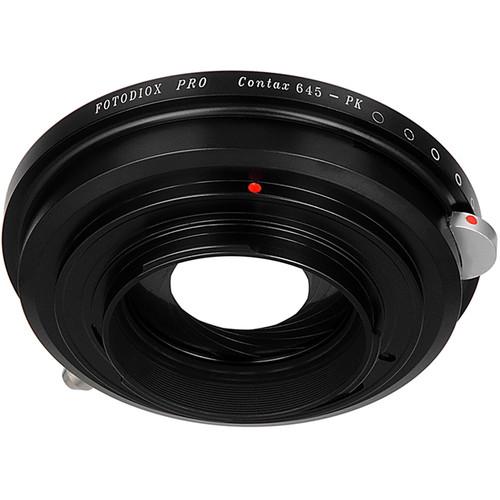 FotodioX Pro Mount Adapter for Contax 645 Lens to Pentax K-Mount Camera