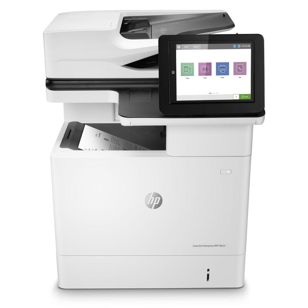 HP LaserJet Enterprise M633fh Monochrome All-In-One Laser Printer