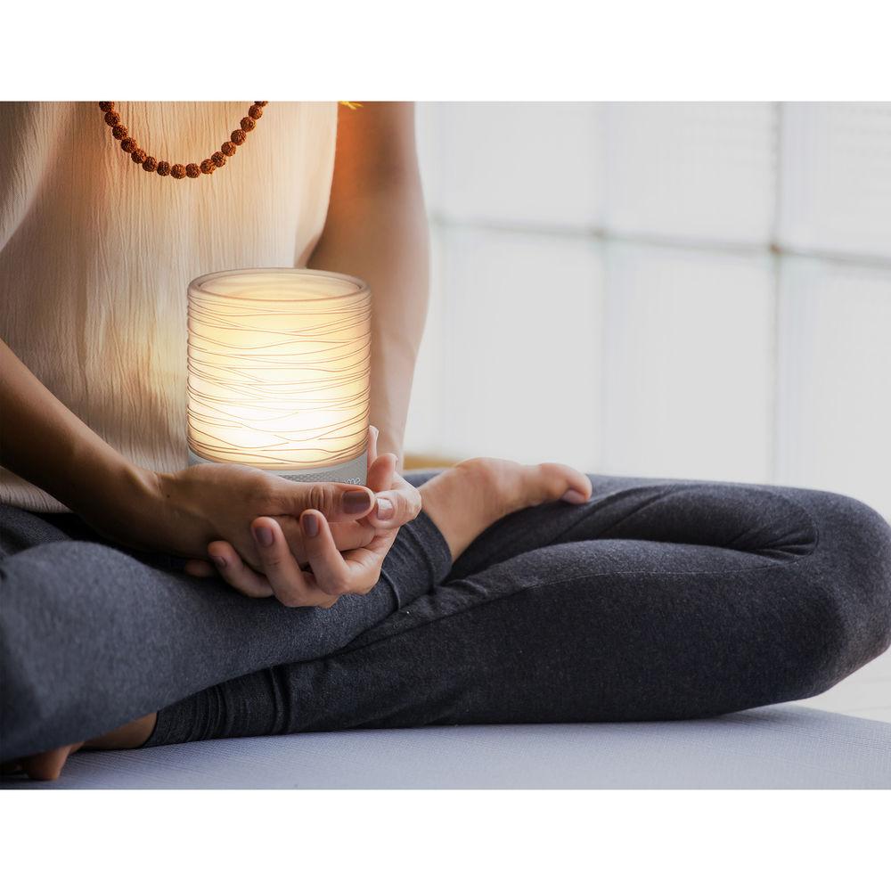 iHome Zenergy Meditative Light & Sound Therapy Candle