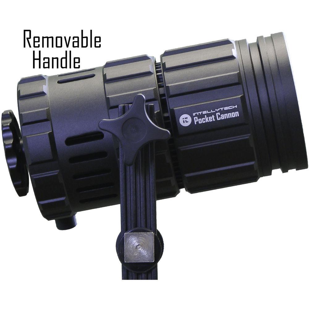 Intellytech Pocket Cannon Daylight Focusable LED Fresnel Kit