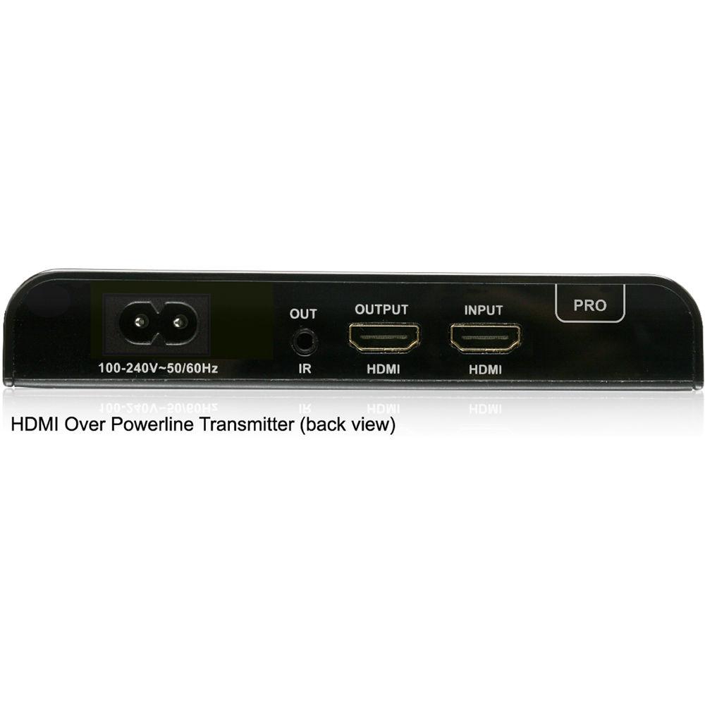 IOGEAR HDMI Over Powerline Pro Kit with 1 Additional Receiver, IOGEAR, HDMI, Over, Powerline, Pro, Kit, with, 1, Additional, Receiver