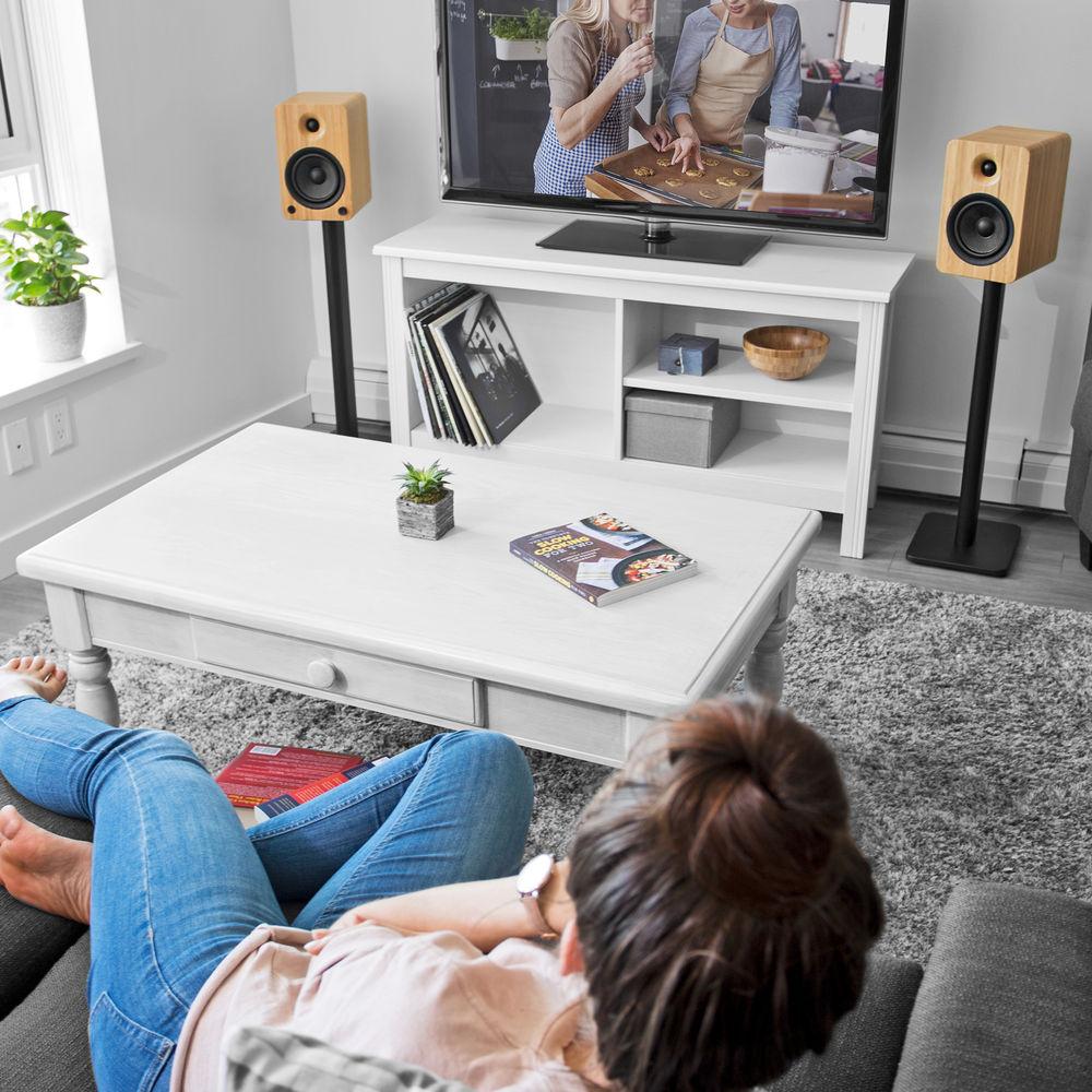 Kanto Living YU4 2-Way Powered Bookshelf Speakers
