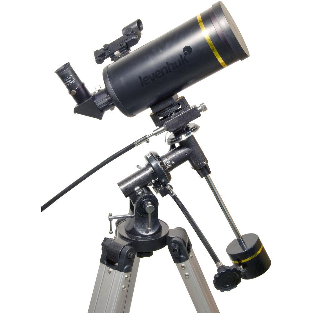Levenhuk 102mm f 13 Skyline PRO 105 Equatorial Maksutov-Cassegrain Telescope