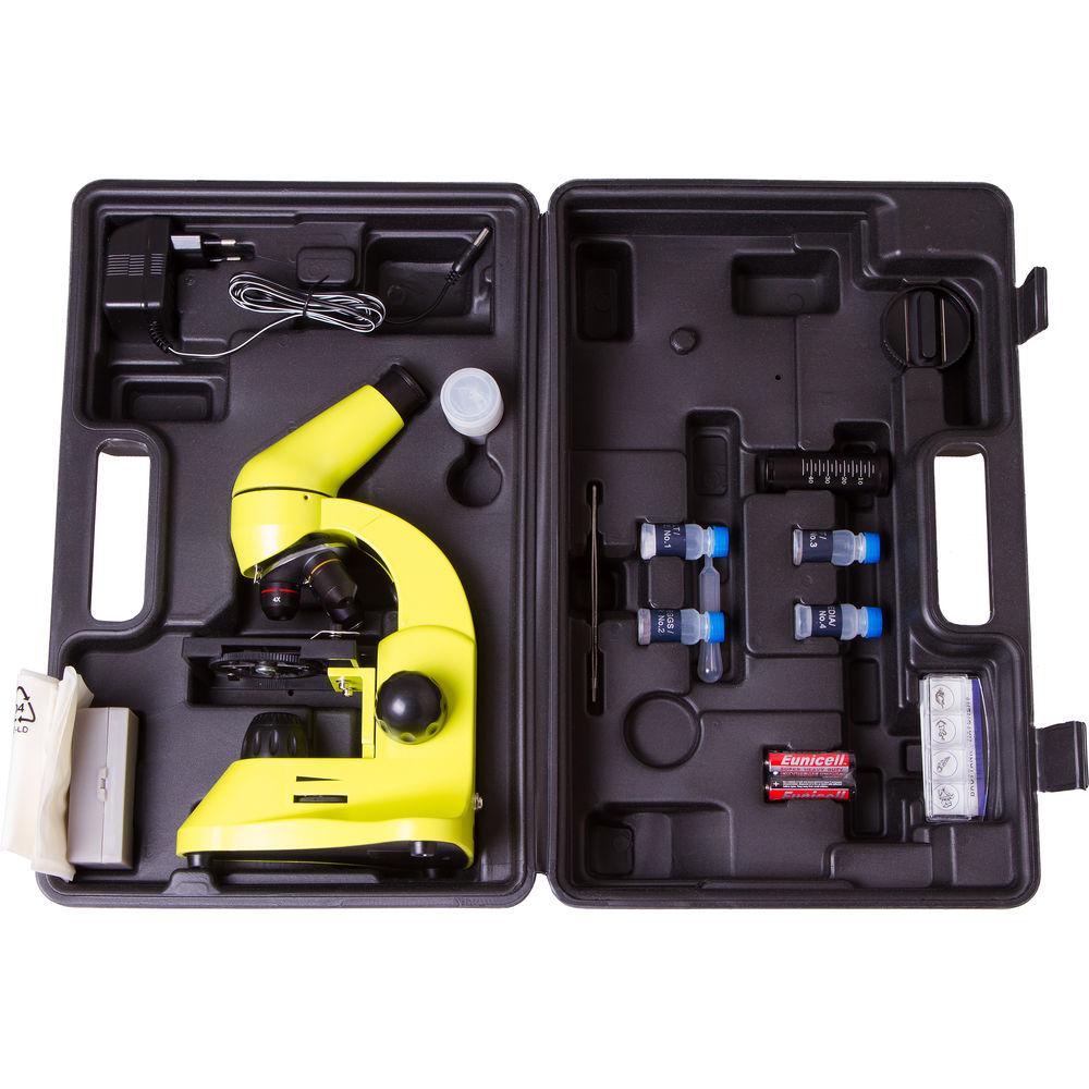 Levenhuk Rainbow 50L Monocular Microscope Kit